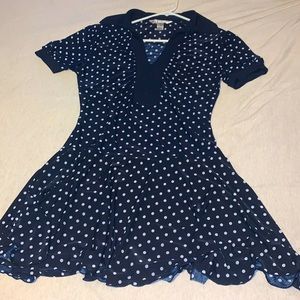 SLINKY POLKA DOT DRESS